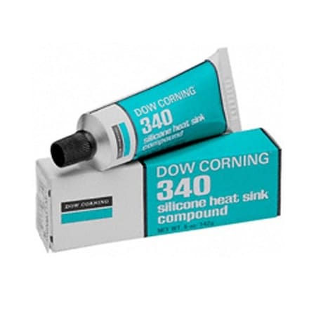 Dow Corning Heat Transfer Compound, Applications requiring Radiation Resistance, Tube, Paste 340 COMPOUND 5OZ TUBE